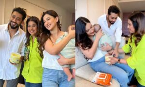 Gauahar Khan Delights Fans with Playful Moments Featuring Son Zehaan in Heartwarming Video