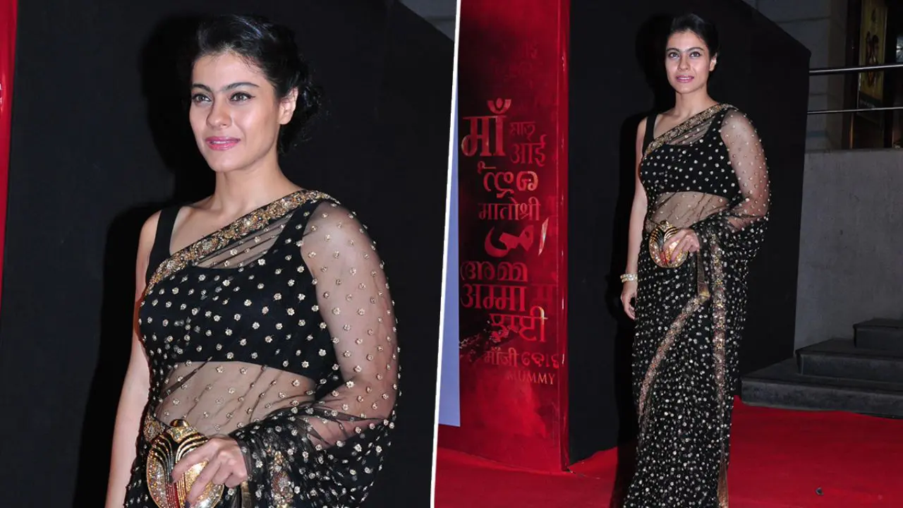 Kajol Stuns as a Fashionista in Latest Saree Snapshots