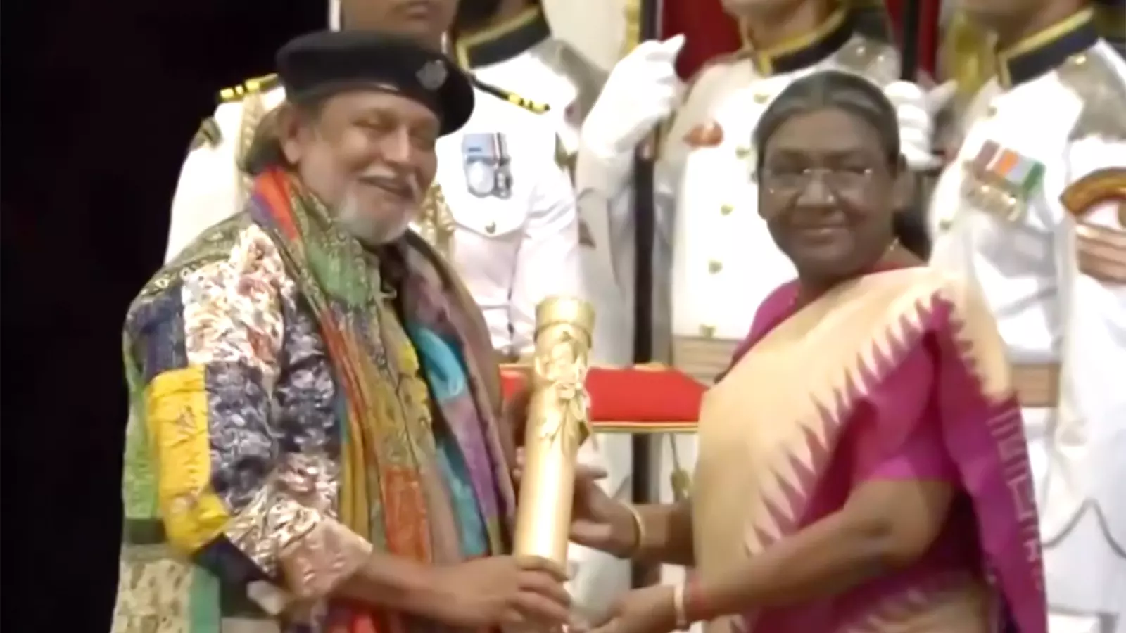 Mithun Chakraborty conferred with Padma Bhushan