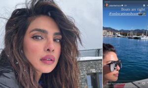 Priyanka Chopra Offers Glimpse of 'Heads of State' Shoot with BTS Pics