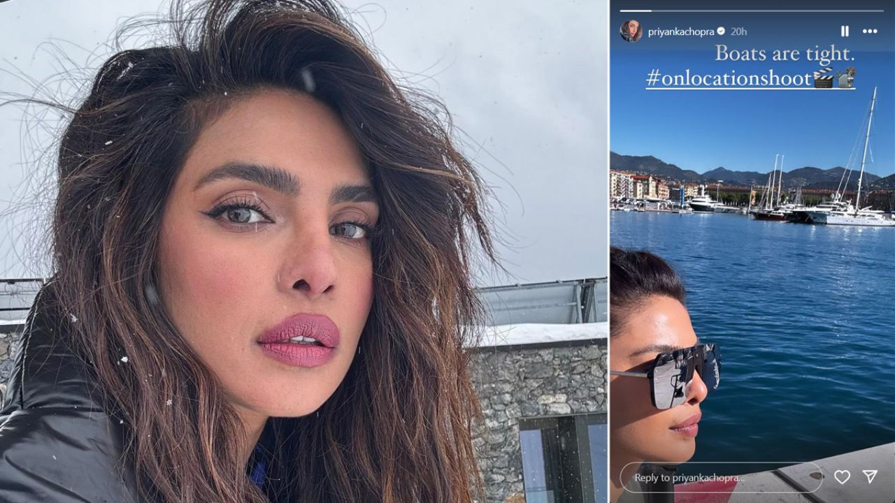 Priyanka Chopra Offers Glimpse of 'Heads of State' Shoot with BTS Pics