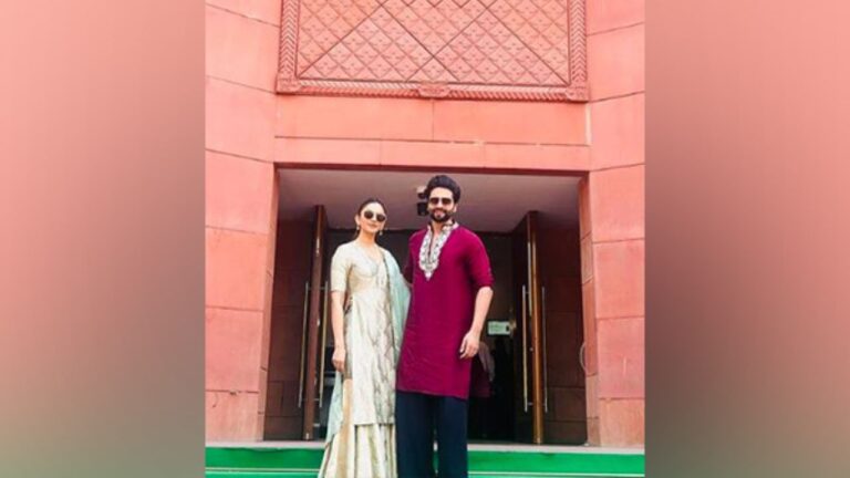 Rakul Preet Singh and Jackky Bhagnani Explore India’s New Parliament Building