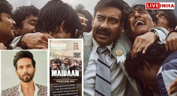 Shahid Kapoor Raves About Ajay Devgn’s Maidaan: ‘Good films deserve to be seen’