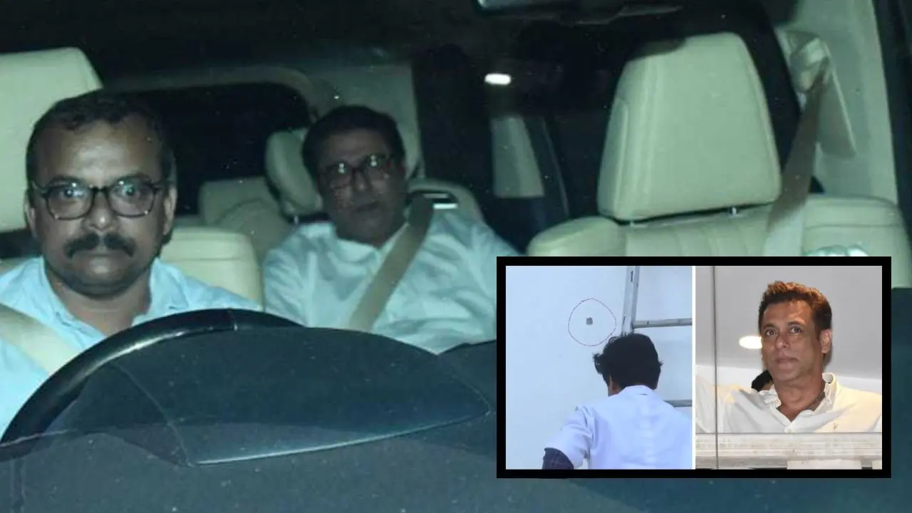 Raj Thackeray, Arpita Khan Visit Salman Khan After Shooting Incident