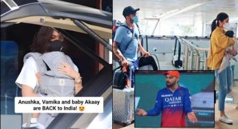 Anushka Sharma Returns to Mumbai with Son Akaay