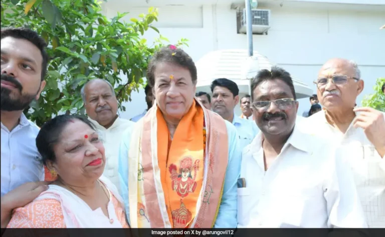 Lok Sabha elections 2024: BJP candidate Arun Govil files nomination from Meerut