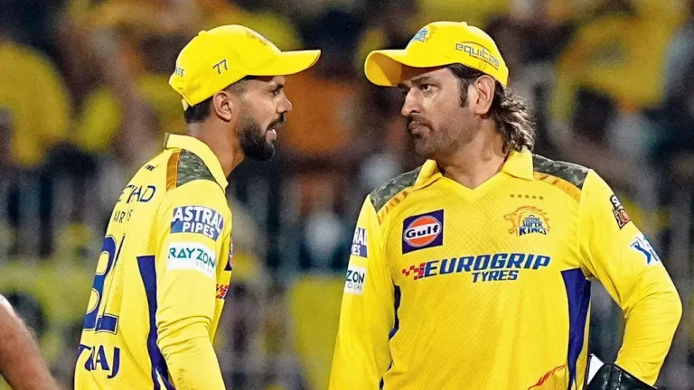 My first IPL fifty was also with Mahi bhai": Ruturaj Gaikwad
