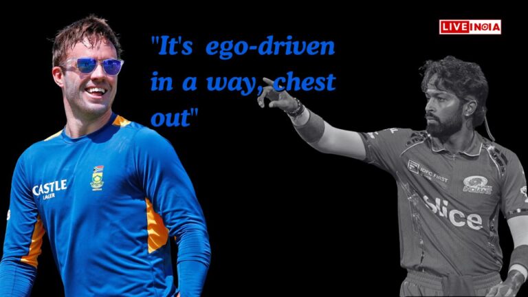 “It’s ego-driven in a way, chest out”: De Villiers on Hardik Pandya’s captaincy