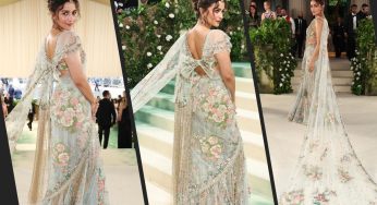 Alia Bhatt’s Stunning Sabyasachi Saree Steals the Show at Met Gala 2024