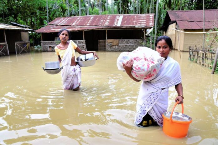 Assam Flood Situation Worsens: Nearly 2 Lakh People Affected