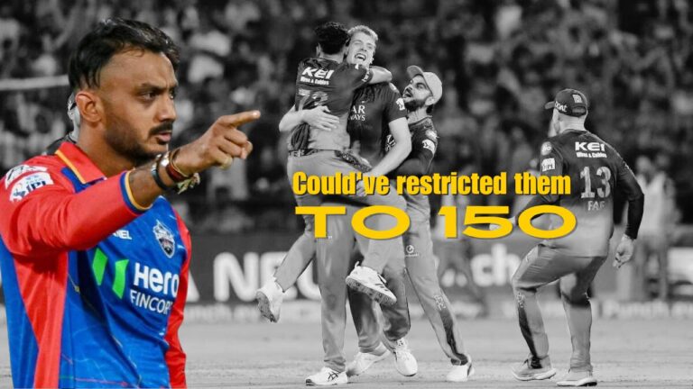 “Could’ve restricted them to 150”: DC skipper Axar Patel