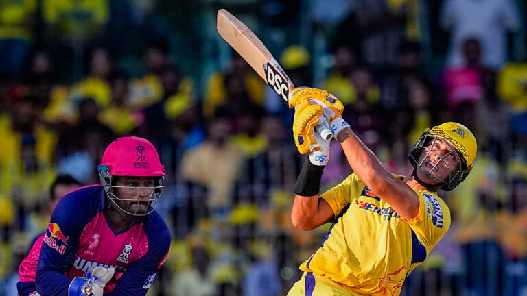 IPL 2024: CSK keep playoffs hopes alive with five-wicket win over RR