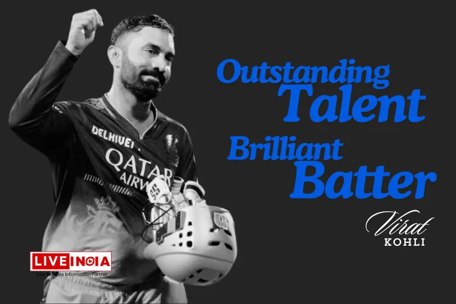 Kohli Praises DK as 'Outstanding Talent' and 'Brilliant Batter'