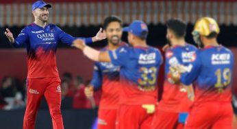 Faf Du Plessis praises RCB’s resilient turnaround after decisive victory