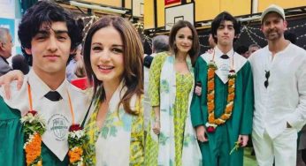 Hrithik Roshan and Sussanne Khan Attend Son Hrehaan’s Graduation Ceremony