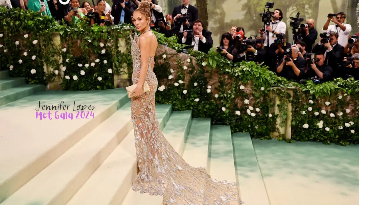 Jennifer Lopez Dazzles at Met Gala with Custom Schiaparelli Creation