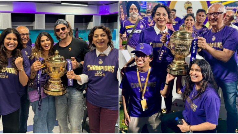 Juhi Chawla Celebrates KKR’s IPL 2024 Victory with Shah Rukh Khan