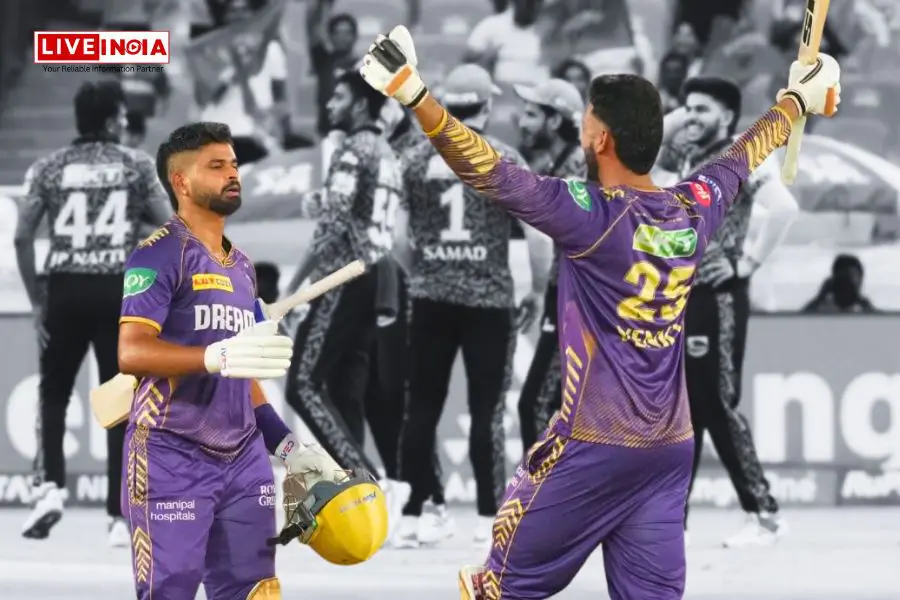 KKR Advances to Final with Dominant Win Over SRH in Qualifier 1