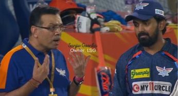 KL Rahul keeps calm in ‘animated’ chat with LSG owner after 10-wicket thrashing