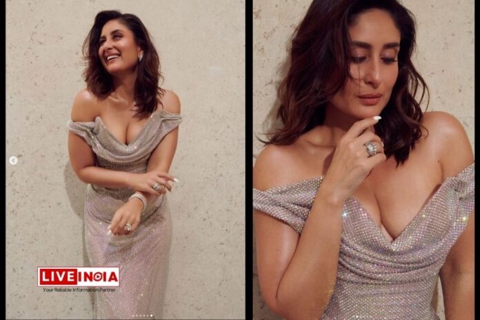 Kareena Kapoor Dazzles Fans in Stunning Off-Shoulder Gown