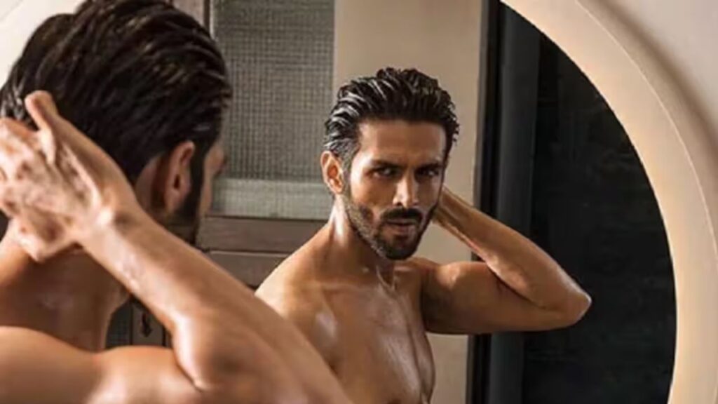 Kartik Aaryan Unveils Ripped Boxer Look in 'Chandu Champion' Poster