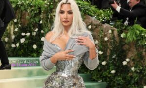 Kim Kardashian Enchants at Met Gala with Margiela by John Galliano Ensemble
