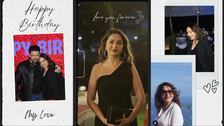 Madhuri Dixit's Birthday: Husband Shriram Nene's Heartfelt Tribute Lights Up Social Media