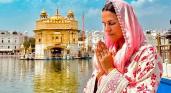 Neha Dhupia Visits Golden Temple for Blessings