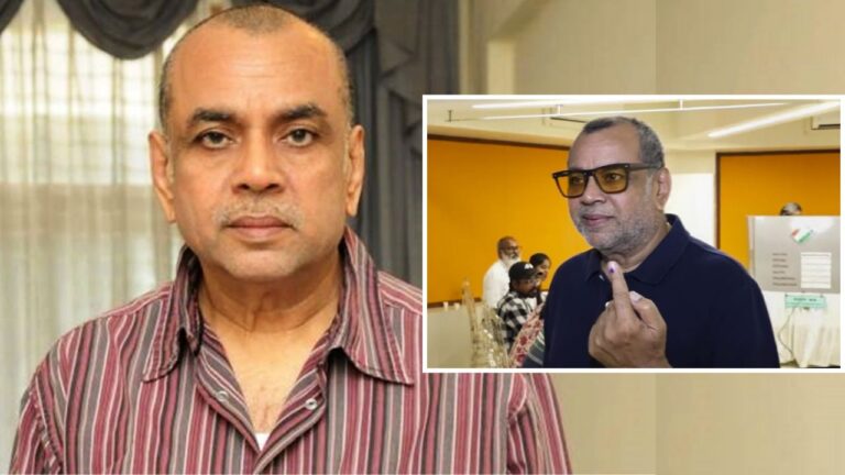 Paresh Rawal Casts Vote in Mumbai, Suggests Punishment for "Those Who Don't Vote"