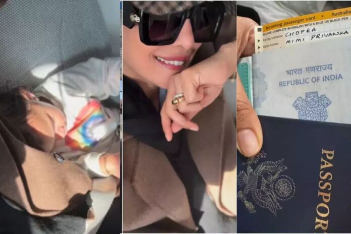 Priyanka Chopra Arrives in Australia for ‘The Bluff’ Shoot with Adorable Travel Companion Malti Marie