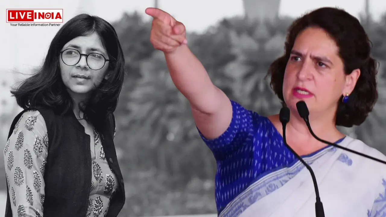 Priyanka Gandhi supports Swati Maliwal amidst assault allegations