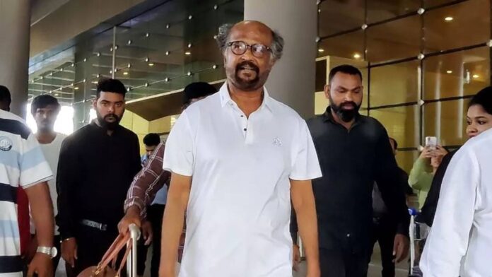 Rajinikanth Returns to Chennai After Abu Dhabi Trip