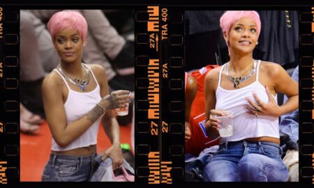 Rihanna debuts stunning pink hair ahead of Met Gala appearance