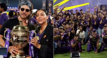 Shah Rukh Khan and Gauri Celebrate KKR’s IPL Victory in Style