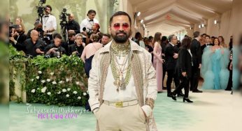 Sabyasachi Mukherjee Makes History as First Indian Designer at Met Gala