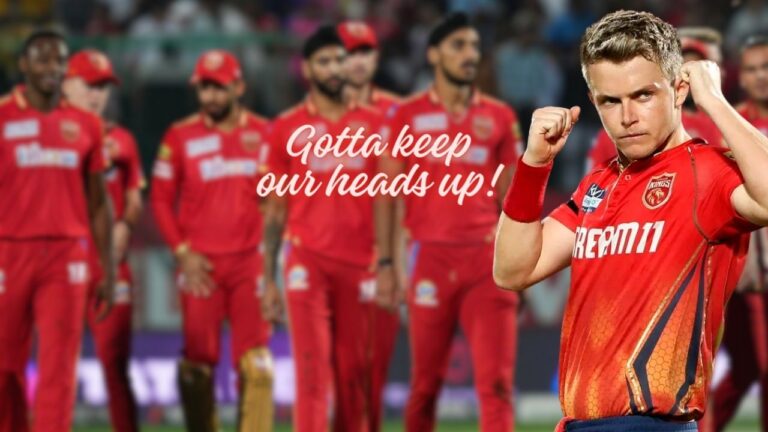"Gotta keep our heads up": Sam Curran after defeat to RCB