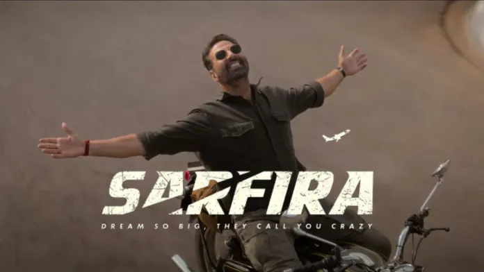 Actor Akshay Kumar, gearing up for his next release 'Sarfira,' was recently seen performing energetic dance moves with Radhika Madan on a rooftop.