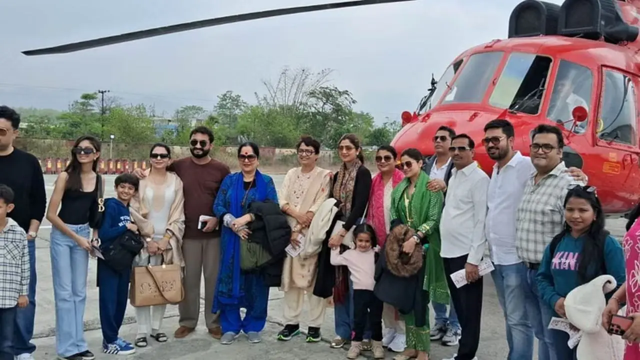 Shilpa Shetty Embarks on Char Dham Yatra, Shares Serene Moments from Kedarnath Visit