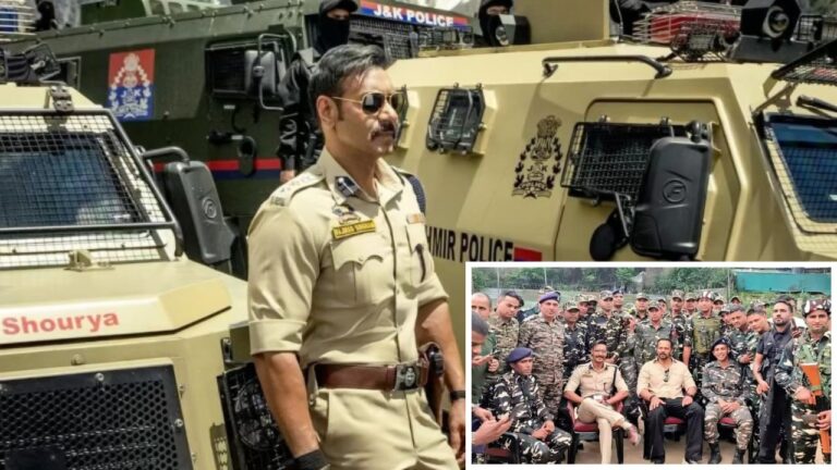 Rohit Shetty Wraps Up Kashmir Schedule for 'Singham Again', Shares Ajay Devgn's Pics