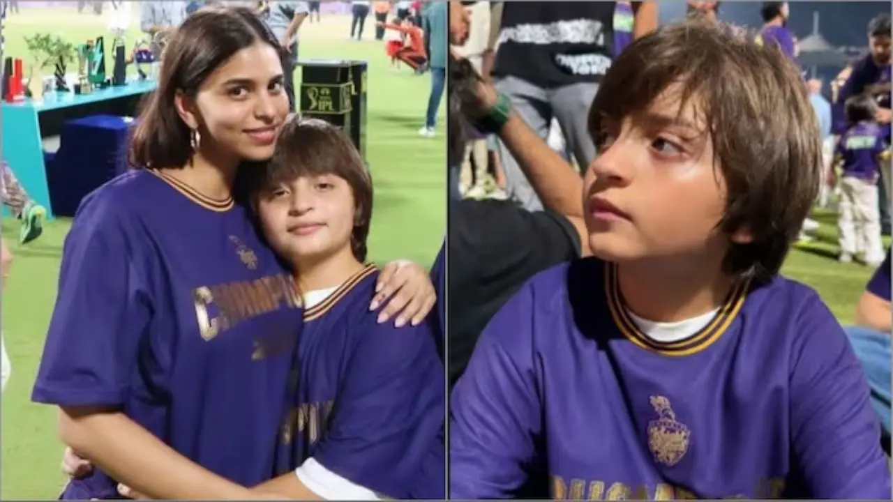 Suhana Khan's Sweet Birthday Wish for Brother AbRam Amid KKR's IPL Victory