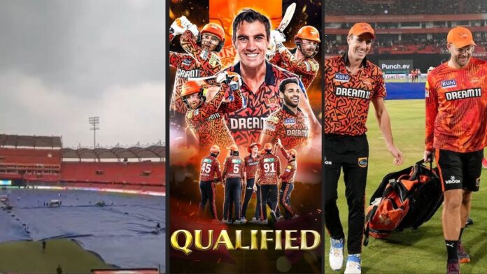 IPL 2024: Rain secures SunRisers Hyderabad's spot in Playoffs