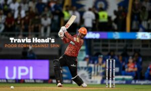IPL 2024: Travis Head continues poor form against spin this season