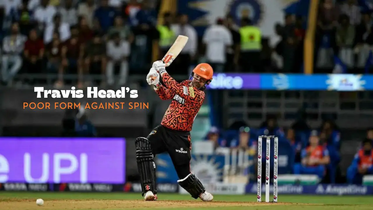 IPL 2024: Travis Head continues poor form against spin this season