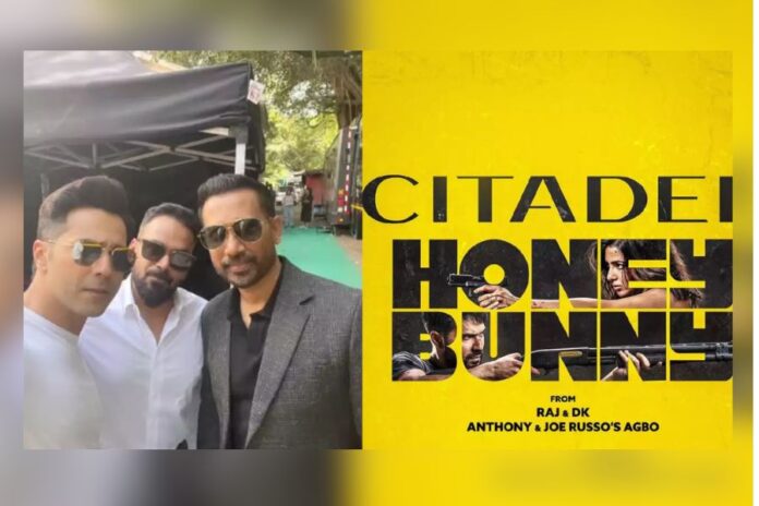 Varun Dhawan Selfie with Raj & DK Sparks Buzz for 'Citadel: Honey Bunny