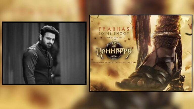 Prabhas Joins Vishnu Manchu's Epic 'Kannappa'