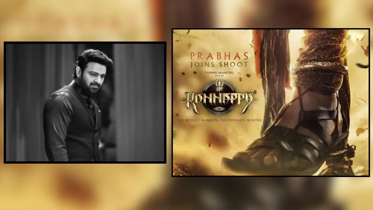 Prabhas Joins Vishnu Manchu's Epic 'Kannappa'