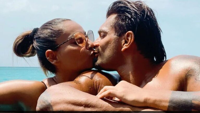 Bipasha Basu and Karan Singh Grover Enjoy Pool Time Together