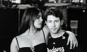 Priyanka Chopra took to Instagram to express her admiration for her husband, singer Nick Jonas, as he embarks on a new journey with the filming of 'Power Ballad'.