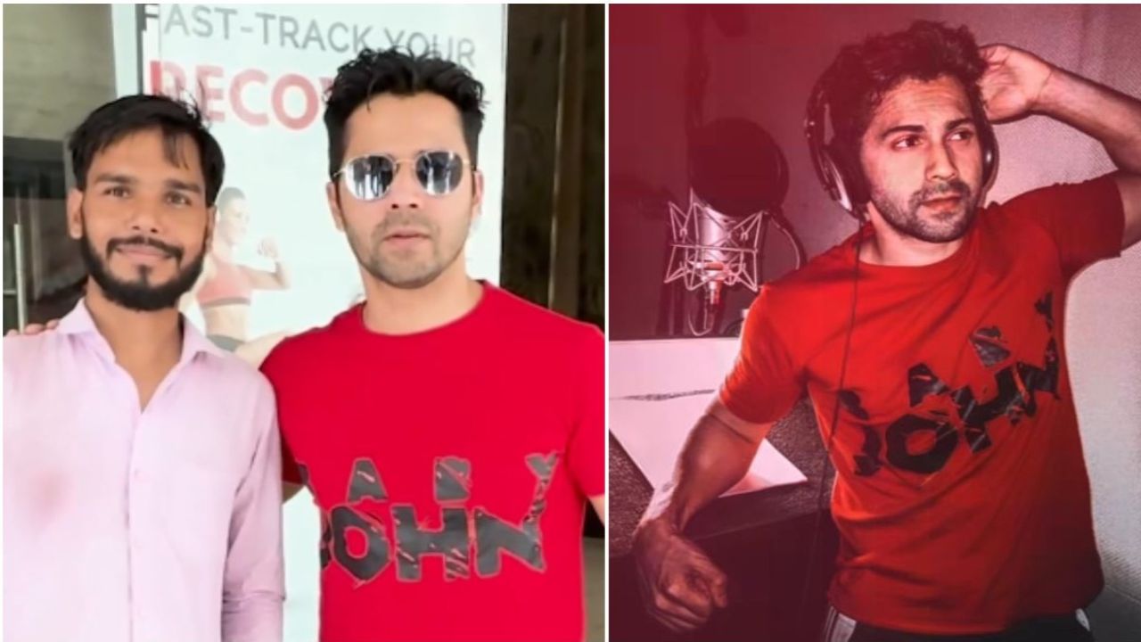 Varun Dhawan Shares Sneak Peek of 'Baby John' Dubbing Session