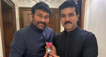 Ram Charan Proudly Shares Moment with Father Chiranjeevi’s Padma Vibhushan